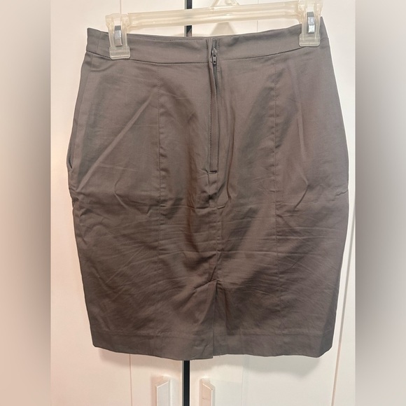 H&M Classic Brown Women's Pencil Skirt size 4‎ - Picture 4 of 7